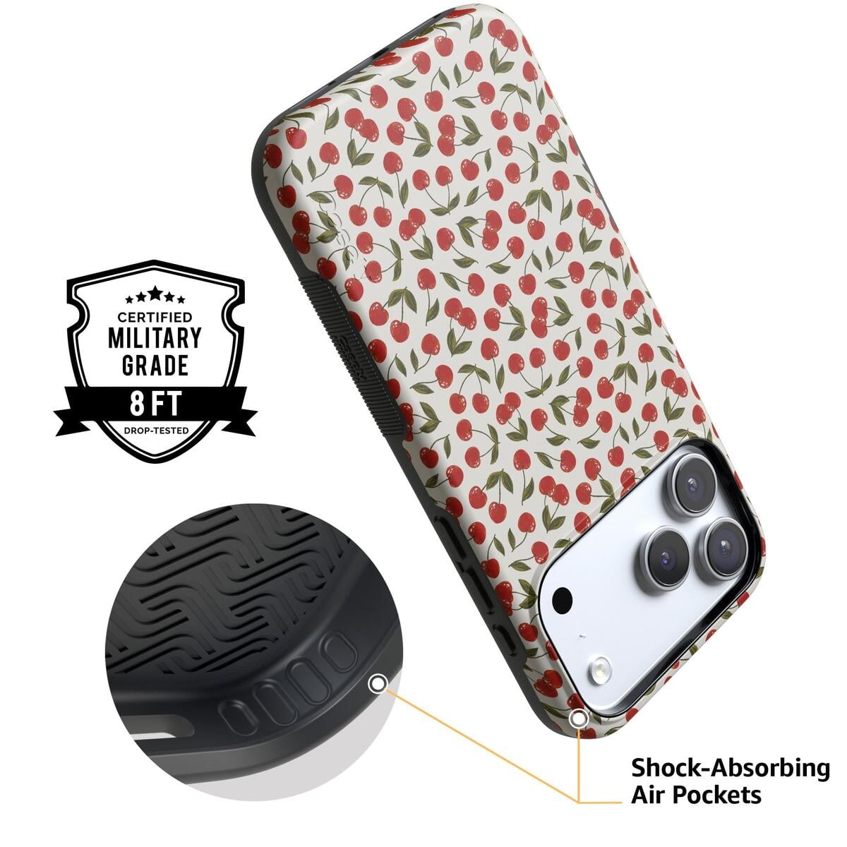 Cherry on Top | Red Cherries Case iPhone Case get.casely