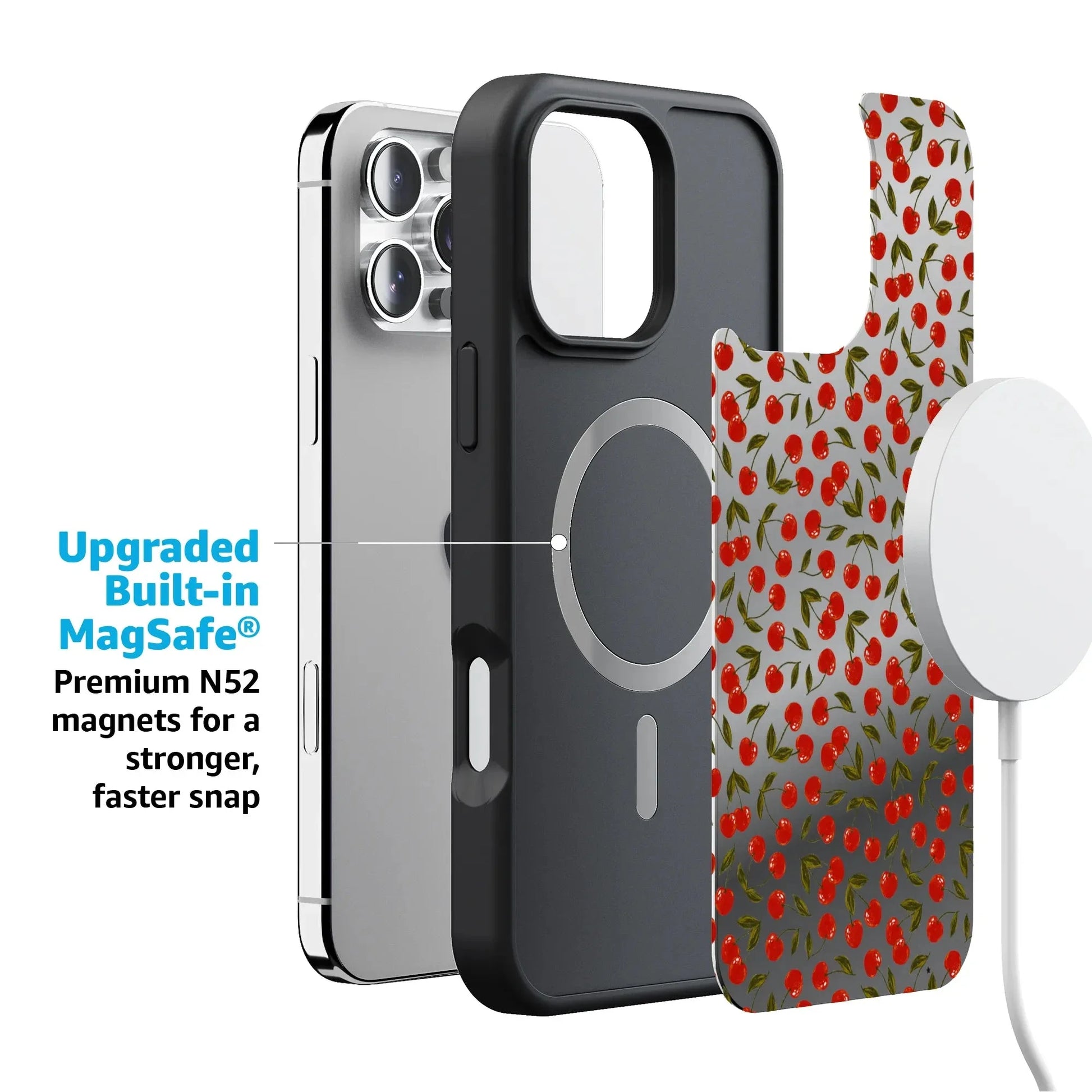 Cherry on Top | Red Cherries Case iPhone Case get.casely