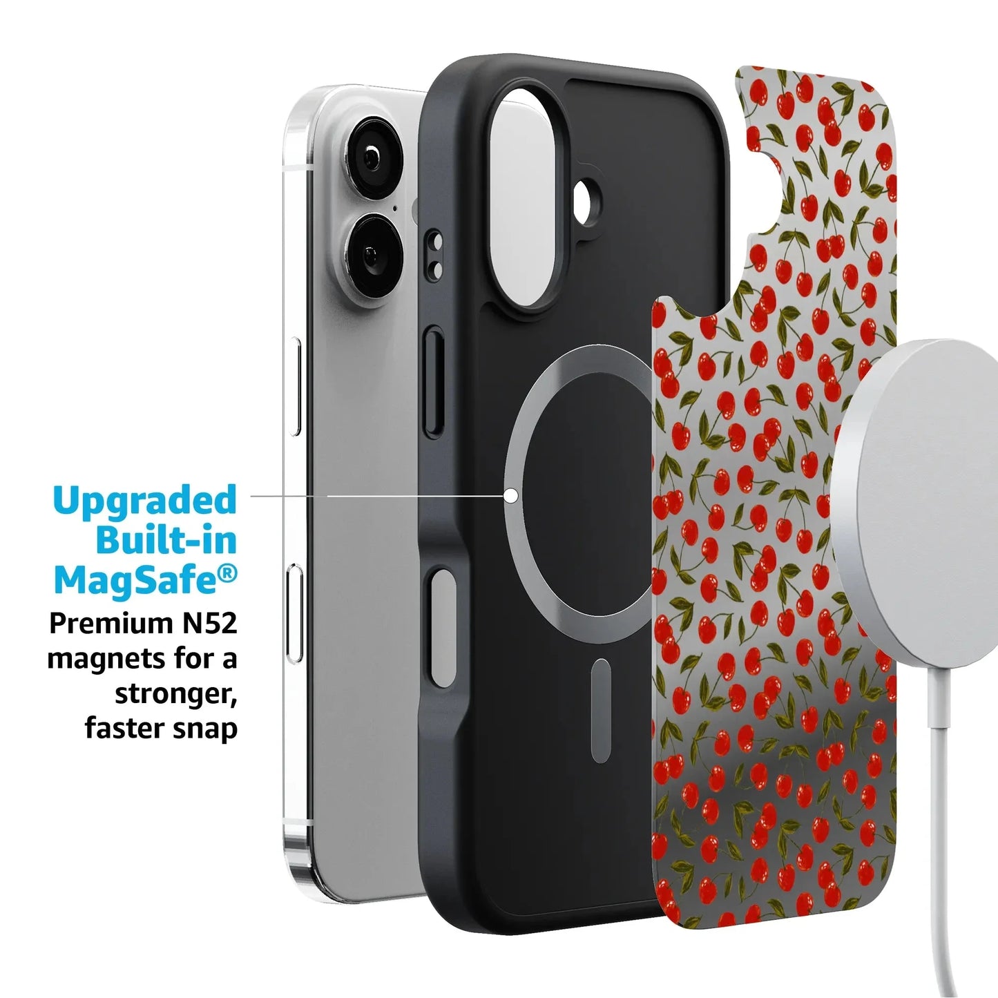 Cherry on Top | Red Cherries Case iPhone Case get.casely