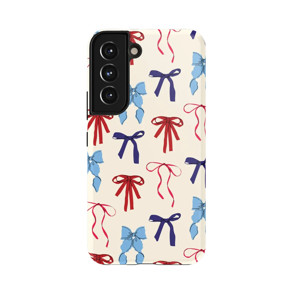American Girlie | Red White & Blue Bows Case - Galaxy S22