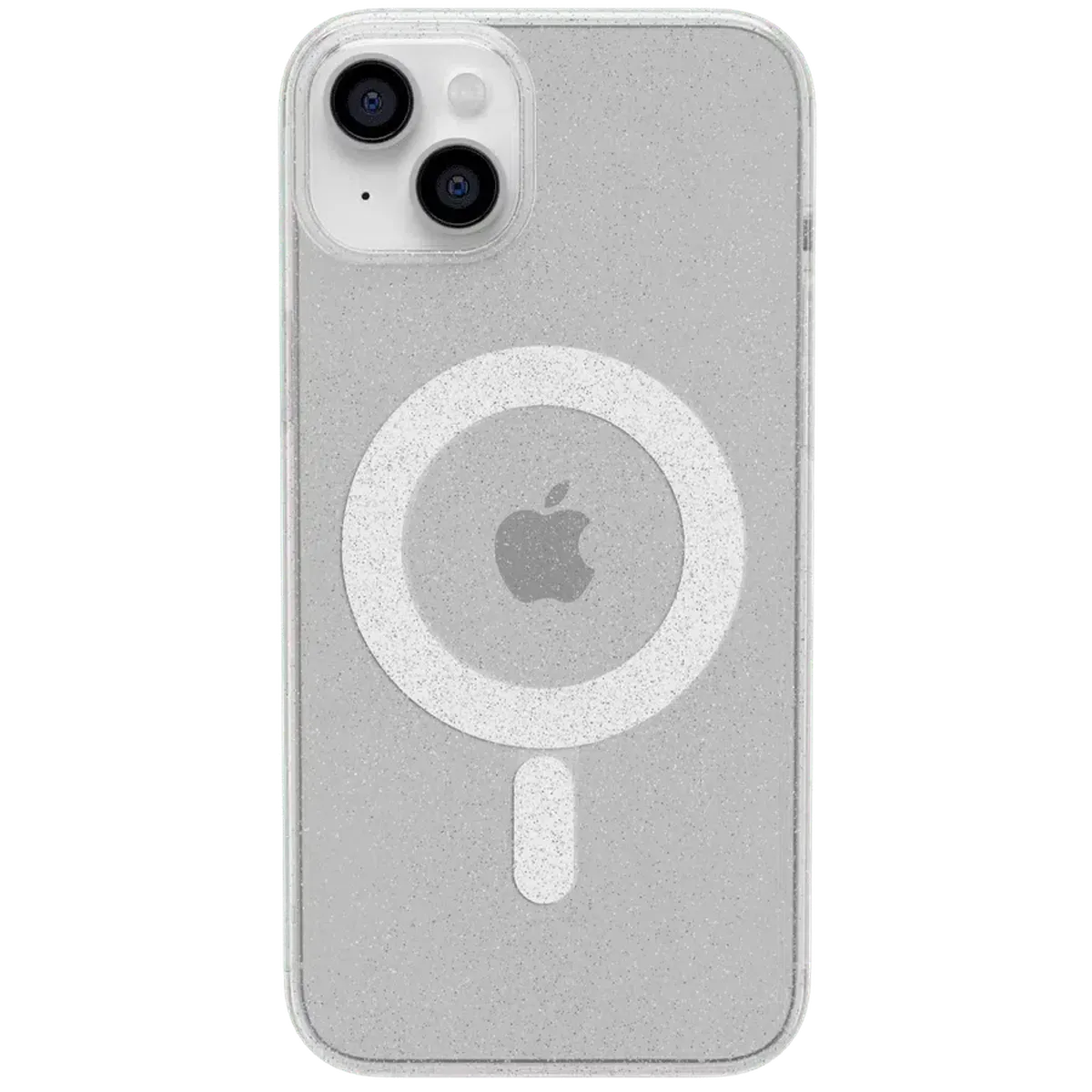 Clear Skies | Clear Shimmer Case iPhone Case get.casely Classic + MagSafe® iPhone 14 Plus