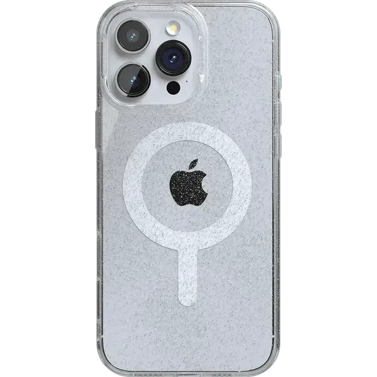 Clear Skies | Clear Shimmer Case iPhone Case get.casely Classic + MagSafe® iPhone 16 Pro Max