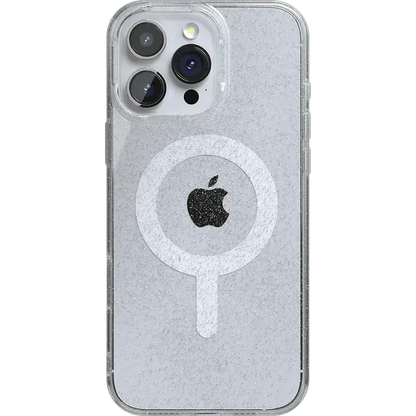 Clear Skies | Clear Shimmer Case iPhone Case get.casely Classic + MagSafe® iPhone 16 Pro Max
