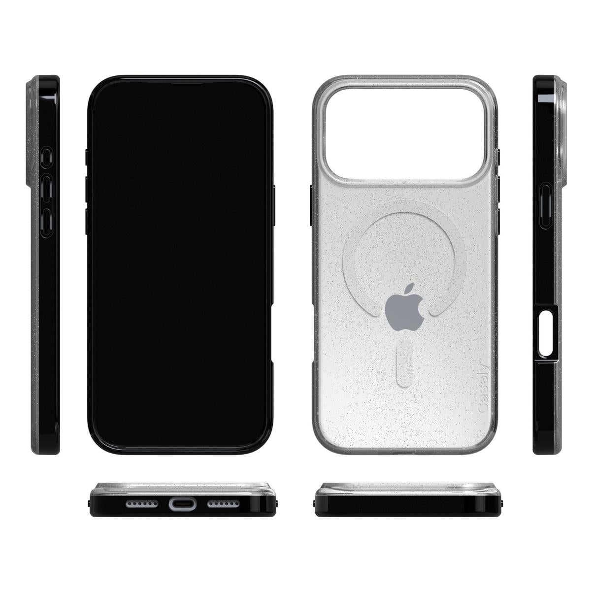 Clear Skies | Clear Shimmer Case iPhone Case get.casely