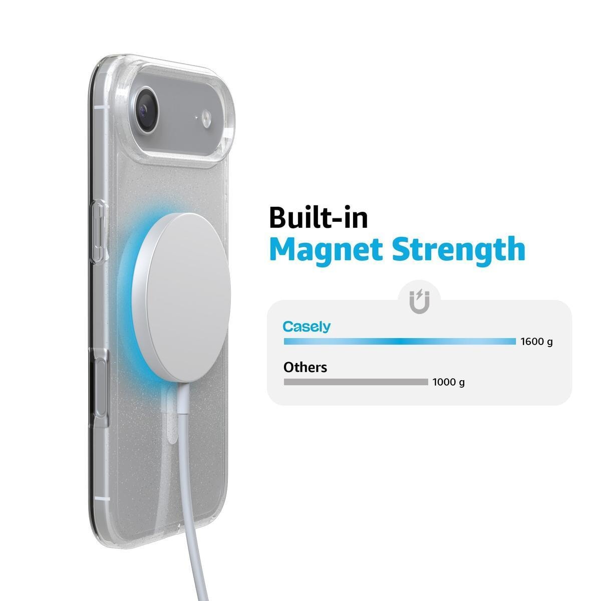 Clear Skies | Clear Shimmer Case iPhone Case get.casely