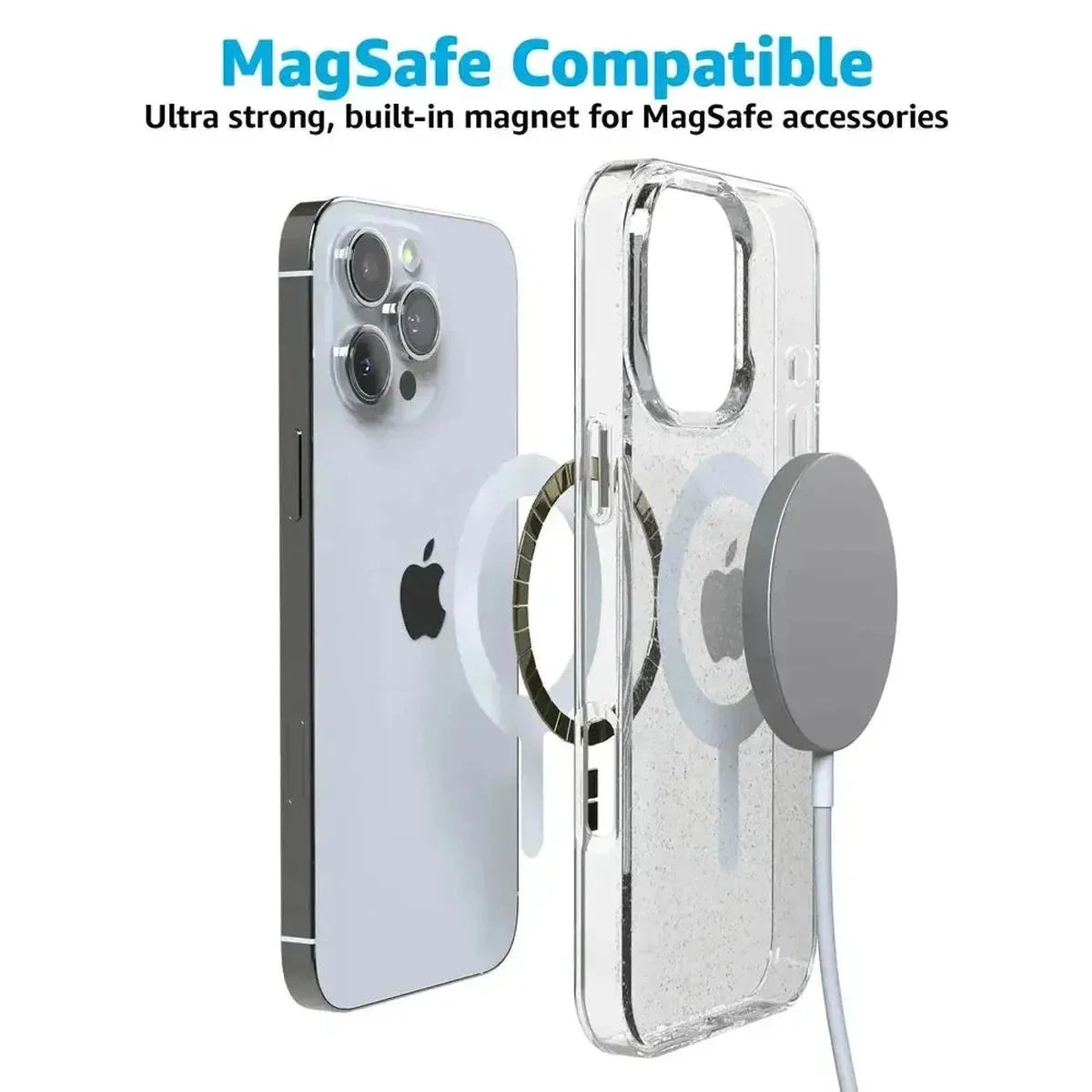 Clear Skies | Clear Shimmer Case iPhone Case get.casely