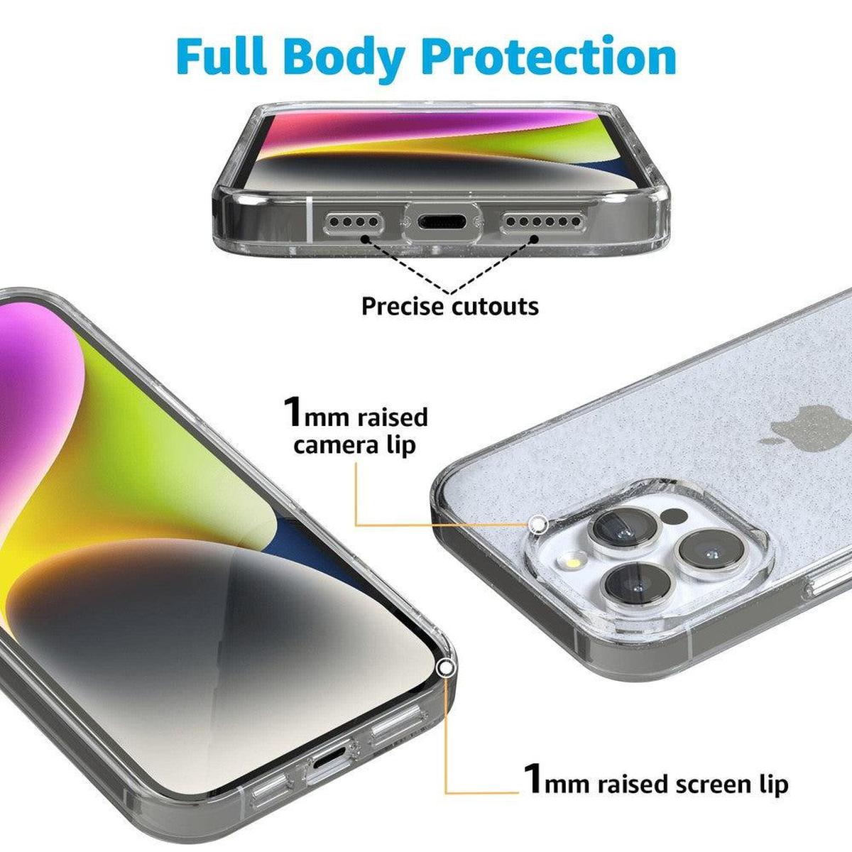Clear Skies | Clear Shimmer Case iPhone Case get.casely