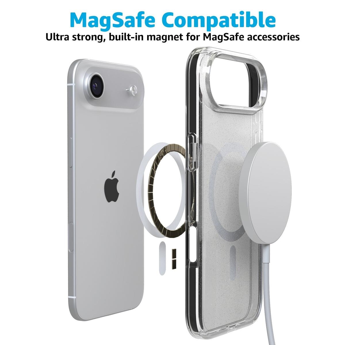 Clear Skies | Clear Shimmer Case iPhone Case get.casely