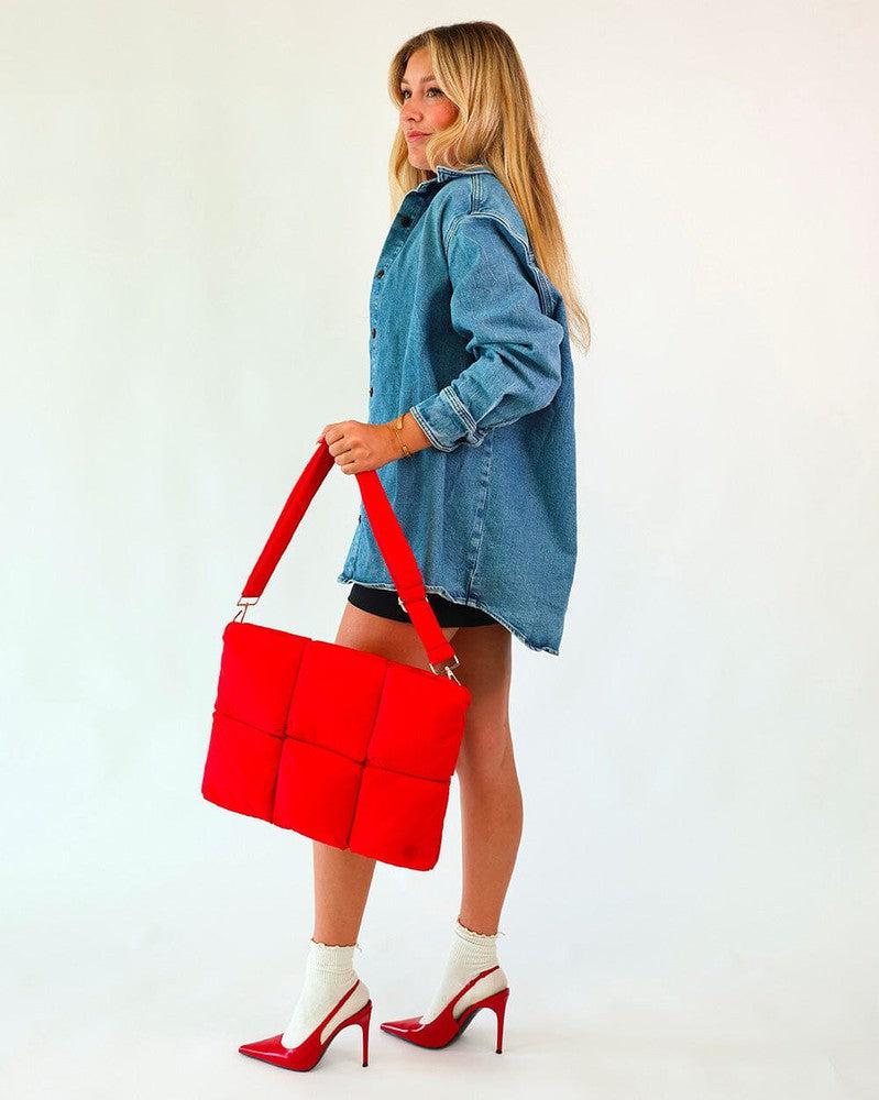 Cloud Carryall | Cherry Laptop Bag get.casely