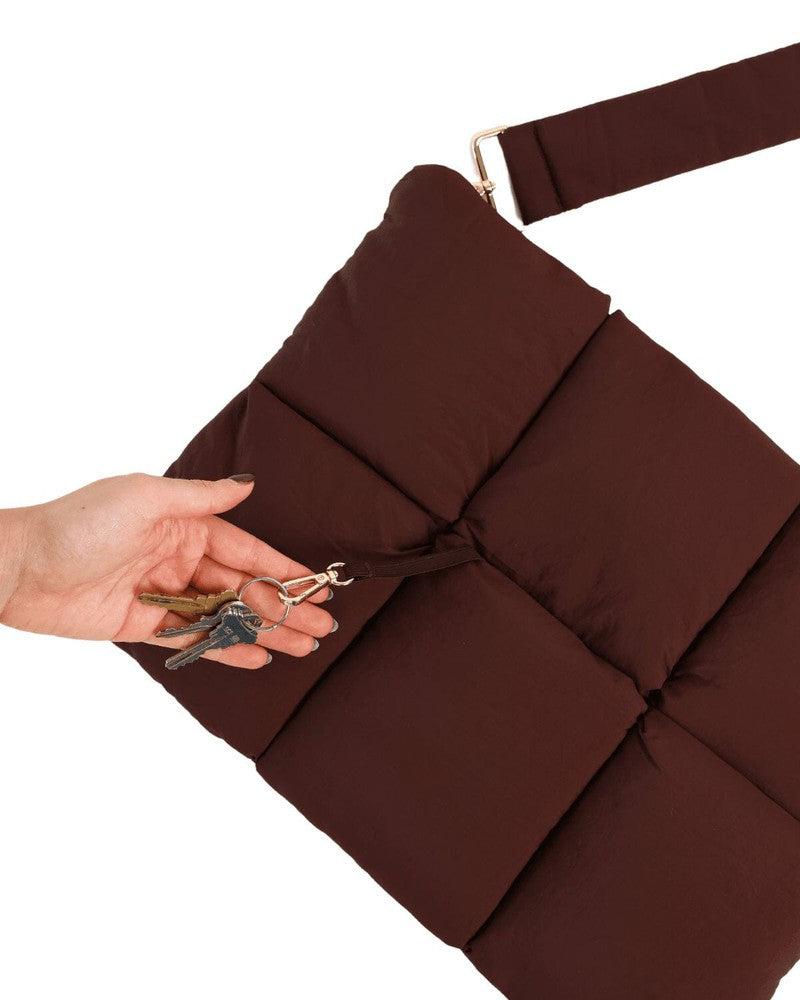 Cloud Carryall | Cocoa Laptop Bag get.casely