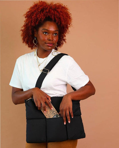 Cloud Carryall | Onyx Laptop Bag get.casely