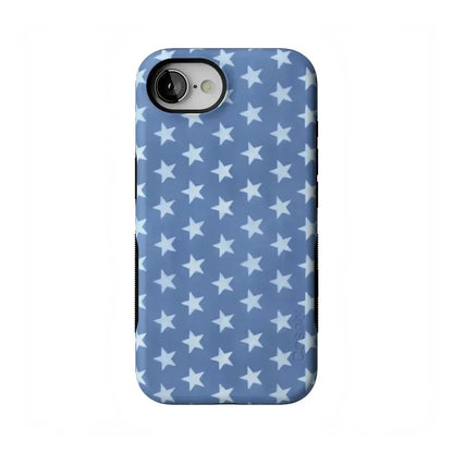 Coastal Blues | Denim Stars Case Phone Case Casetry Bold Flex + MagSafe® iPhone 16e