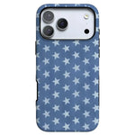 Coastal Blues | Denim Stars Case Phone Case Casetry Bold Flex + MagSafe® iPhone 17 Pro Max