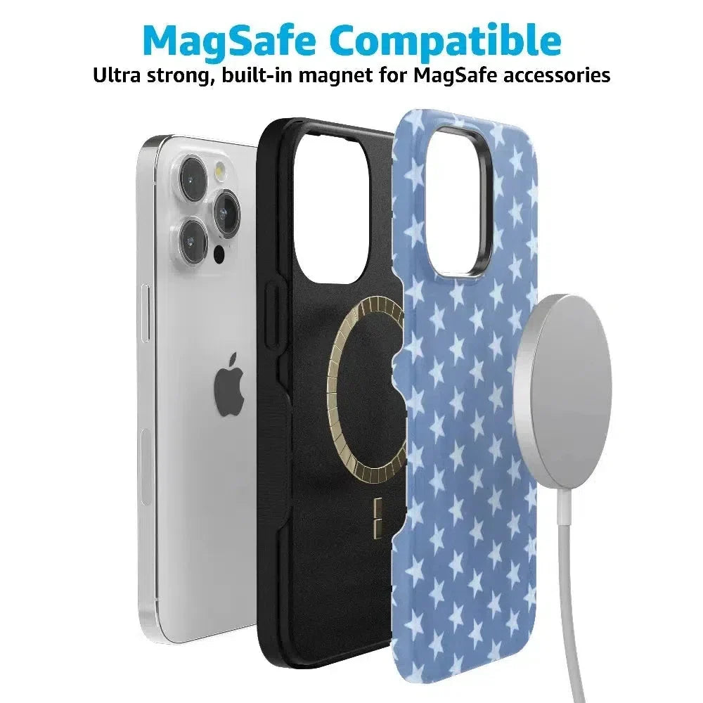 Coastal Blues | Denim Stars Case Phone Case Casetry