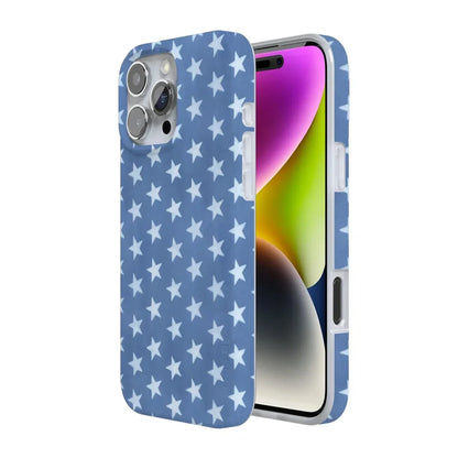 Coastal Blues | Denim Stars Case Phone Case Casetry