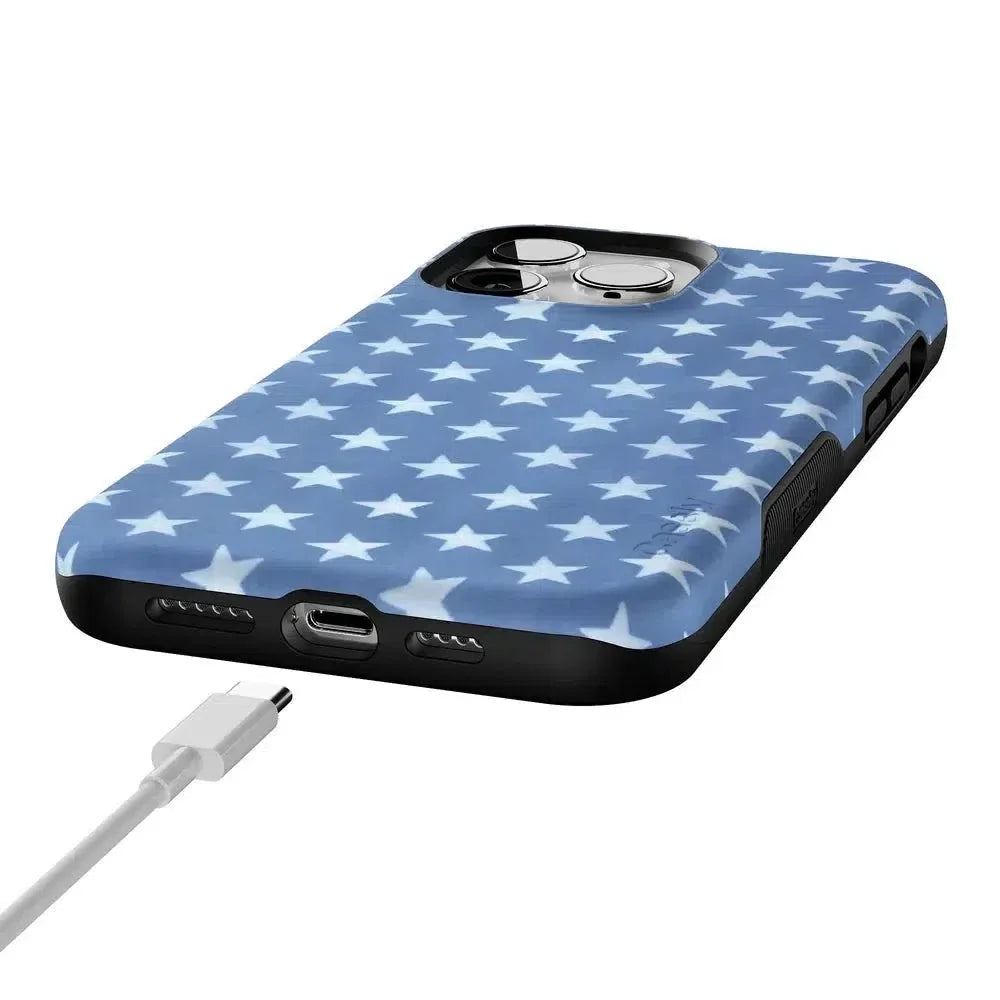 Coastal Blues | Denim Stars Case Phone Case Casetry