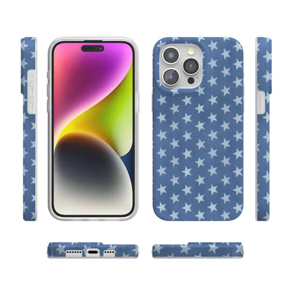 Coastal Blues | Denim Stars Case Phone Case Casetry