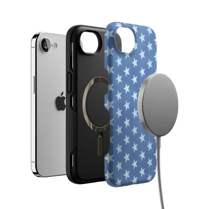 Coastal Blues | Denim Stars Case Phone Case Casetry