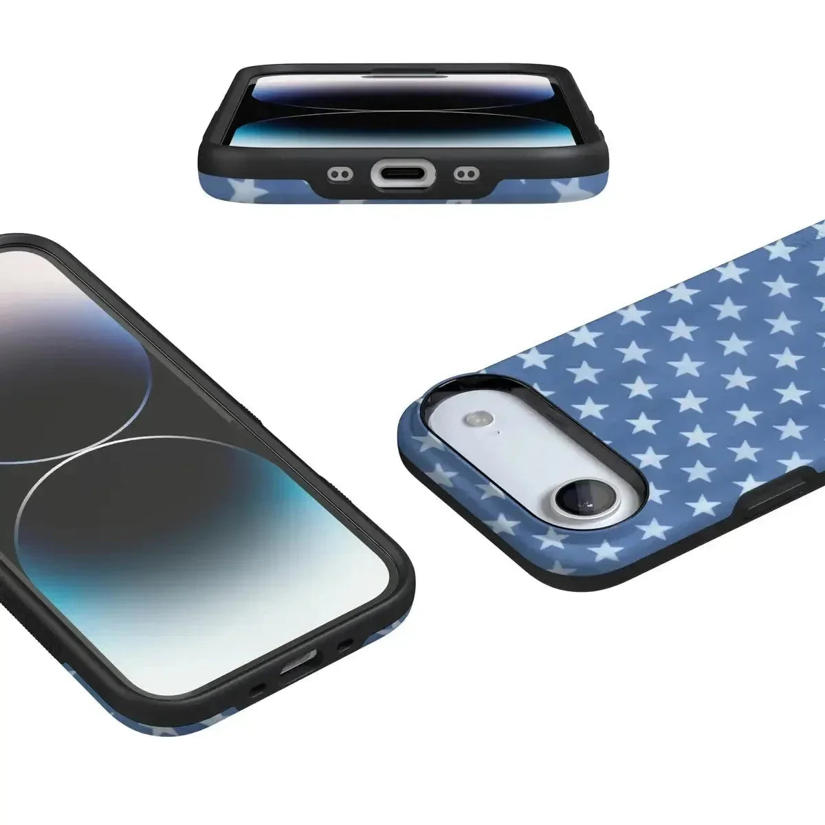 Coastal Blues | Denim Stars Case Phone Case Casetry