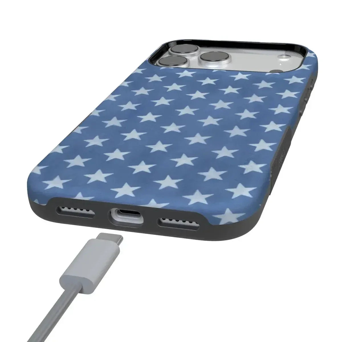 Coastal Blues | Denim Stars Case Phone Case Casetry
