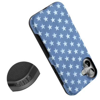 Coastal Blues | Denim Stars Case Phone Case Casetry