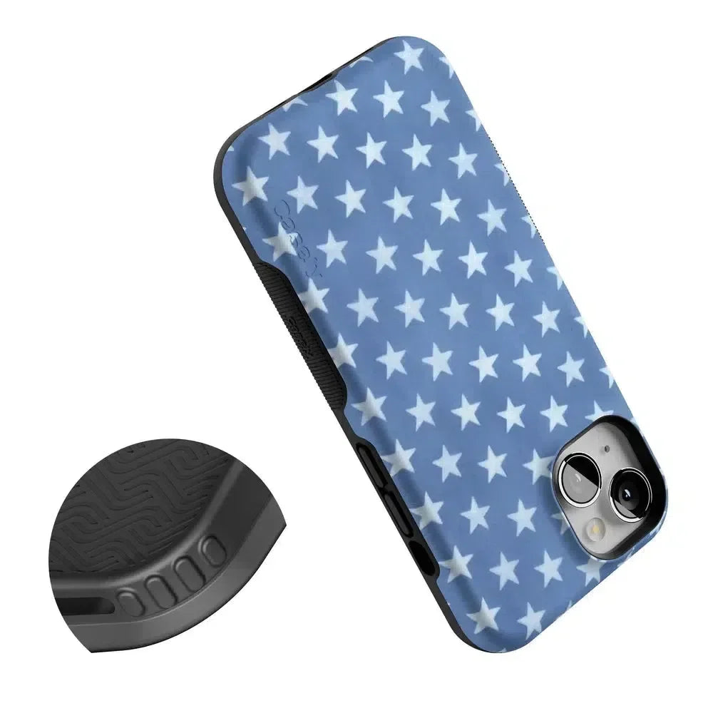 Coastal Blues | Denim Stars Case Phone Case Casetry