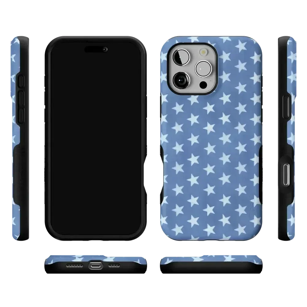 Coastal Blues | Denim Stars Case Phone Case Casetry
