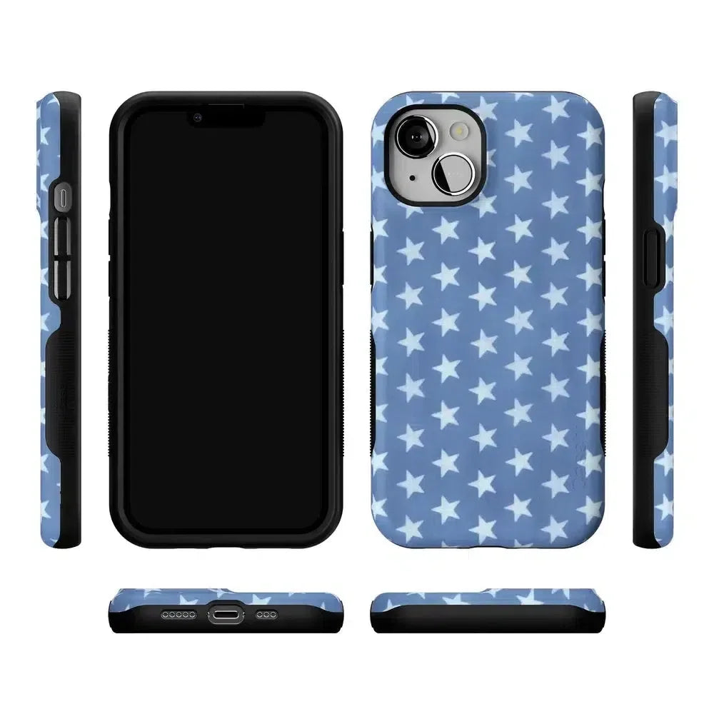 Coastal Blues | Denim Stars Case Phone Case Casetry