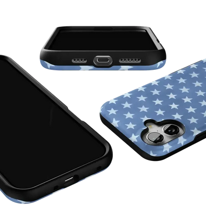 Coastal Blues | Denim Stars Case Phone Case Casetry