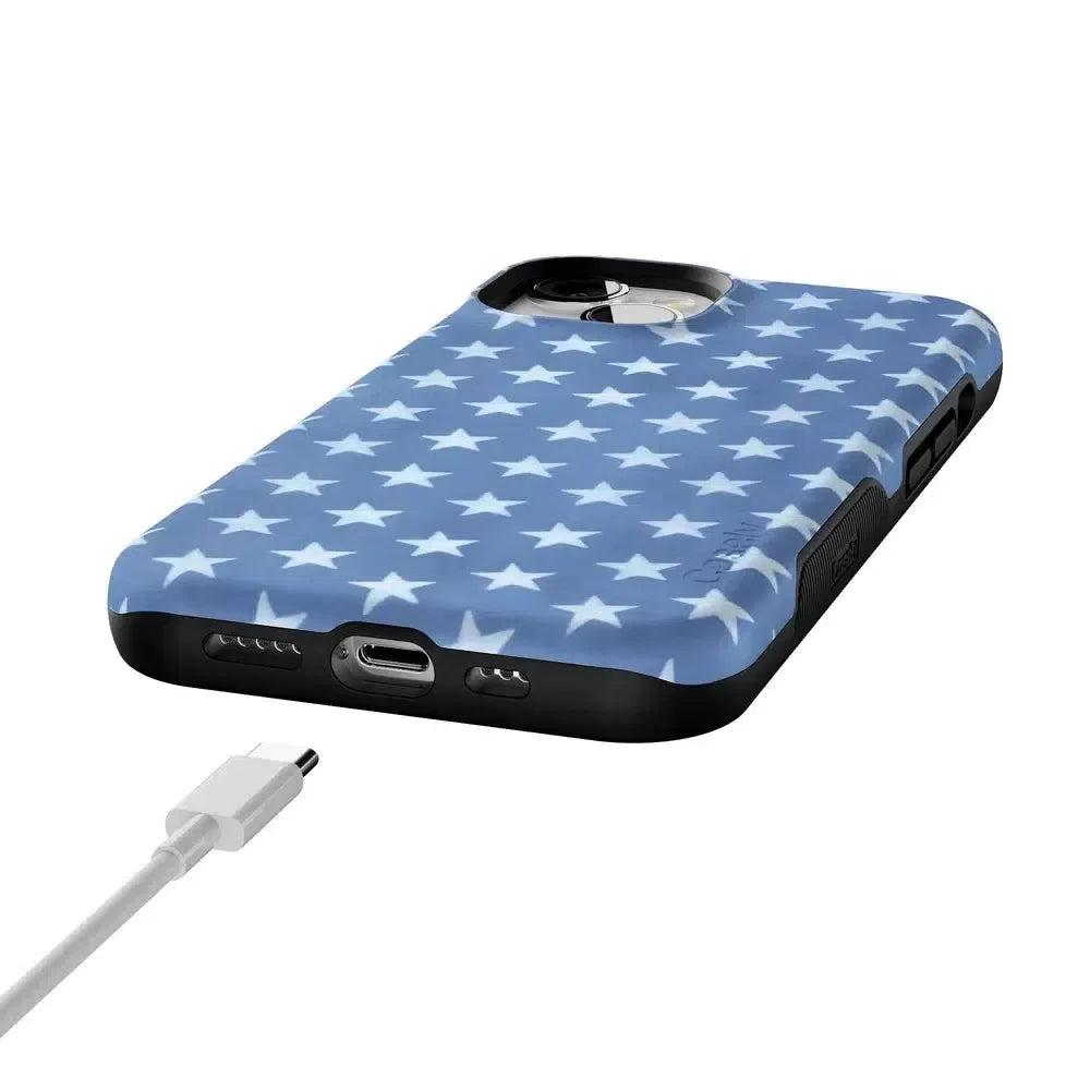 Coastal Blues | Denim Stars Case Phone Case Casetry