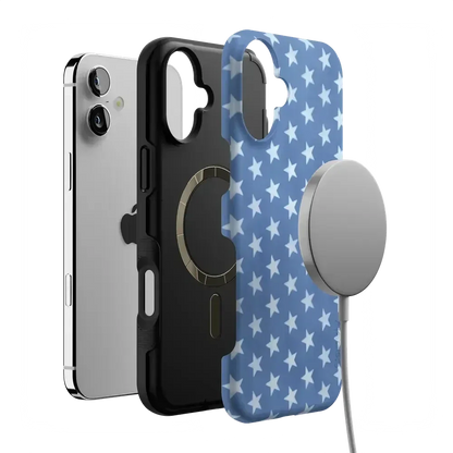 Coastal Blues | Denim Stars Case Phone Case Casetry