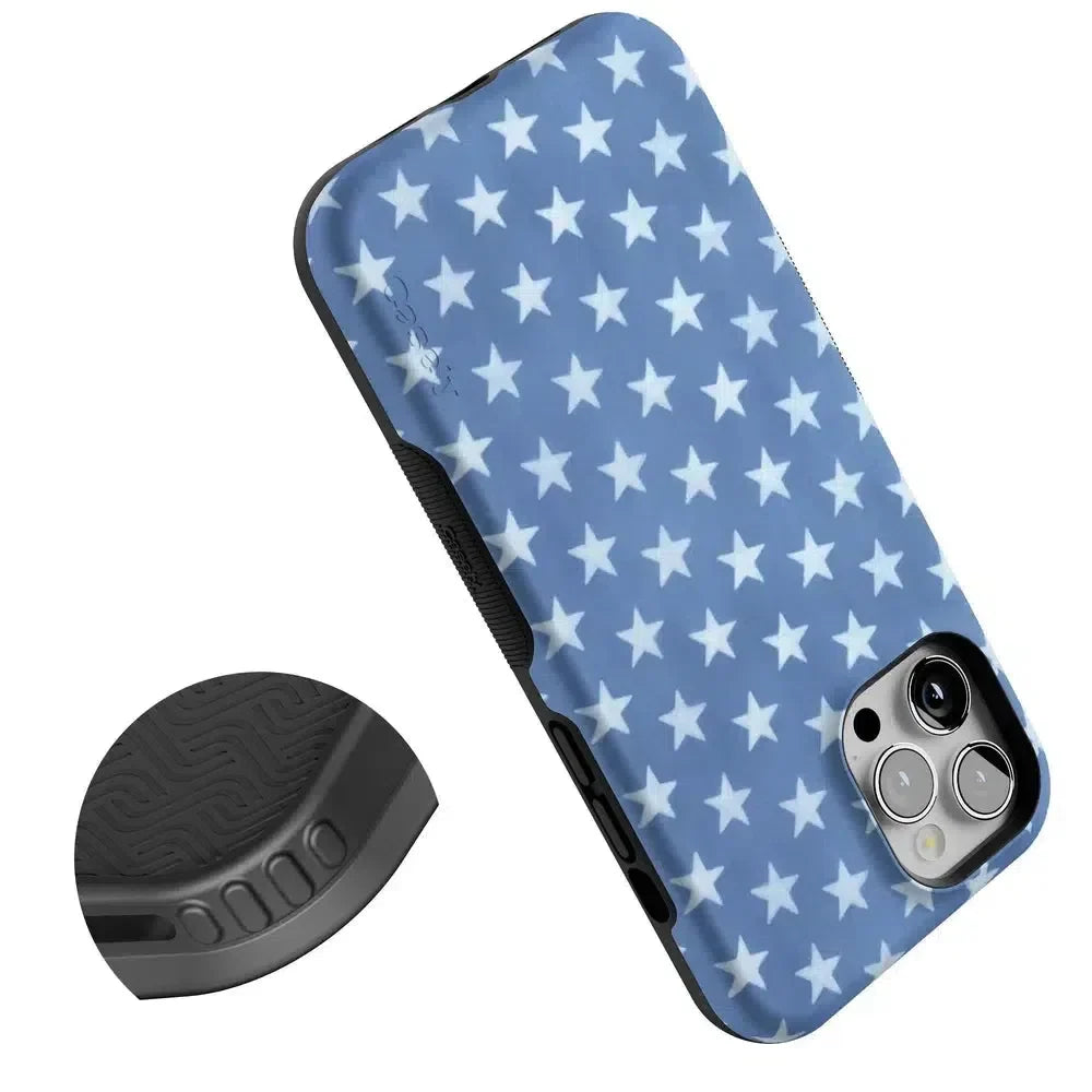 Coastal Blues | Denim Stars Case Phone Case Casetry