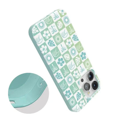 Coastal Checkers | Pura Vida Case iPhone Case get.casely