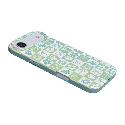 Coastal Checkers | Pura Vida Case iPhone Case get.casely