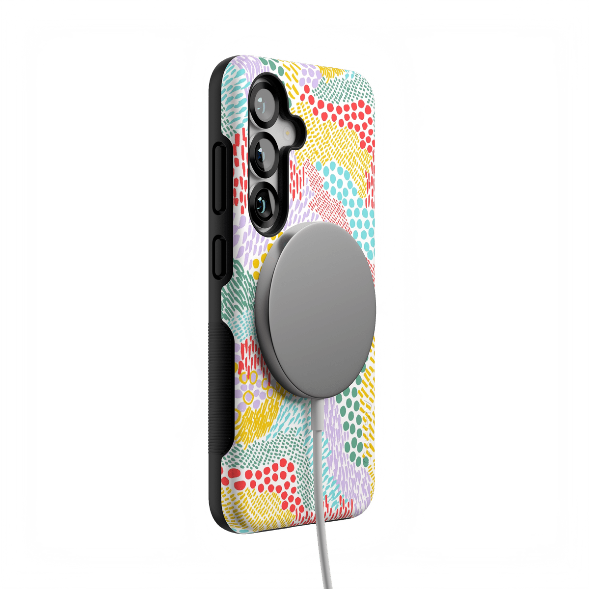 Color Me Happy | Pattern Colorblock Case iPhone Case get.casely