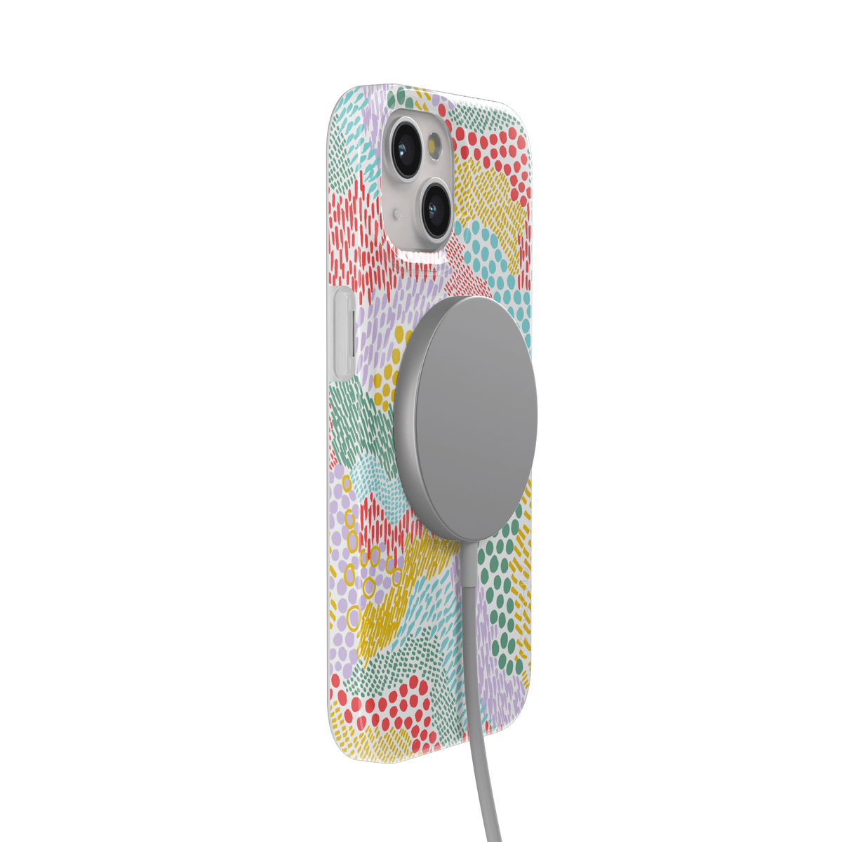 Color Me Happy | Pattern Colorblock Case iPhone Case get.casely