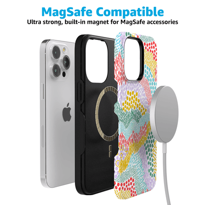 Color Me Happy | Pattern Colorblock Case iPhone Case get.casely