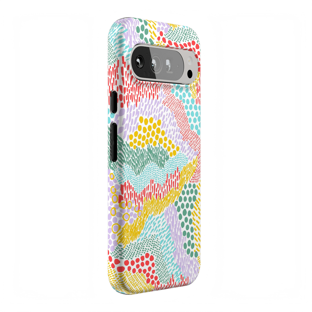 Color Me Happy | Pattern Colorblock Case iPhone Case get.casely