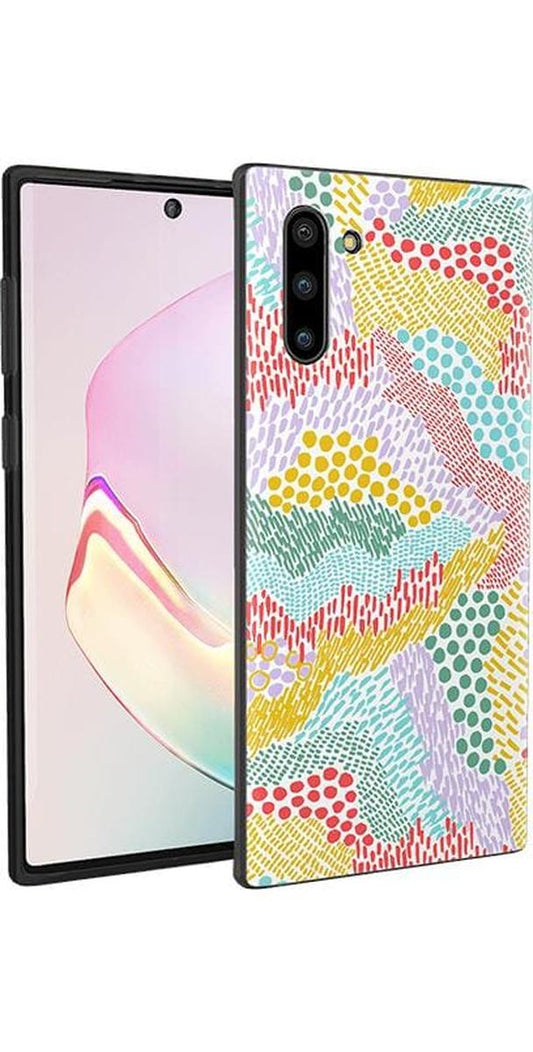 Color Me Happy | Pattern Colorblock Samsung Case Samsung Case get.casely