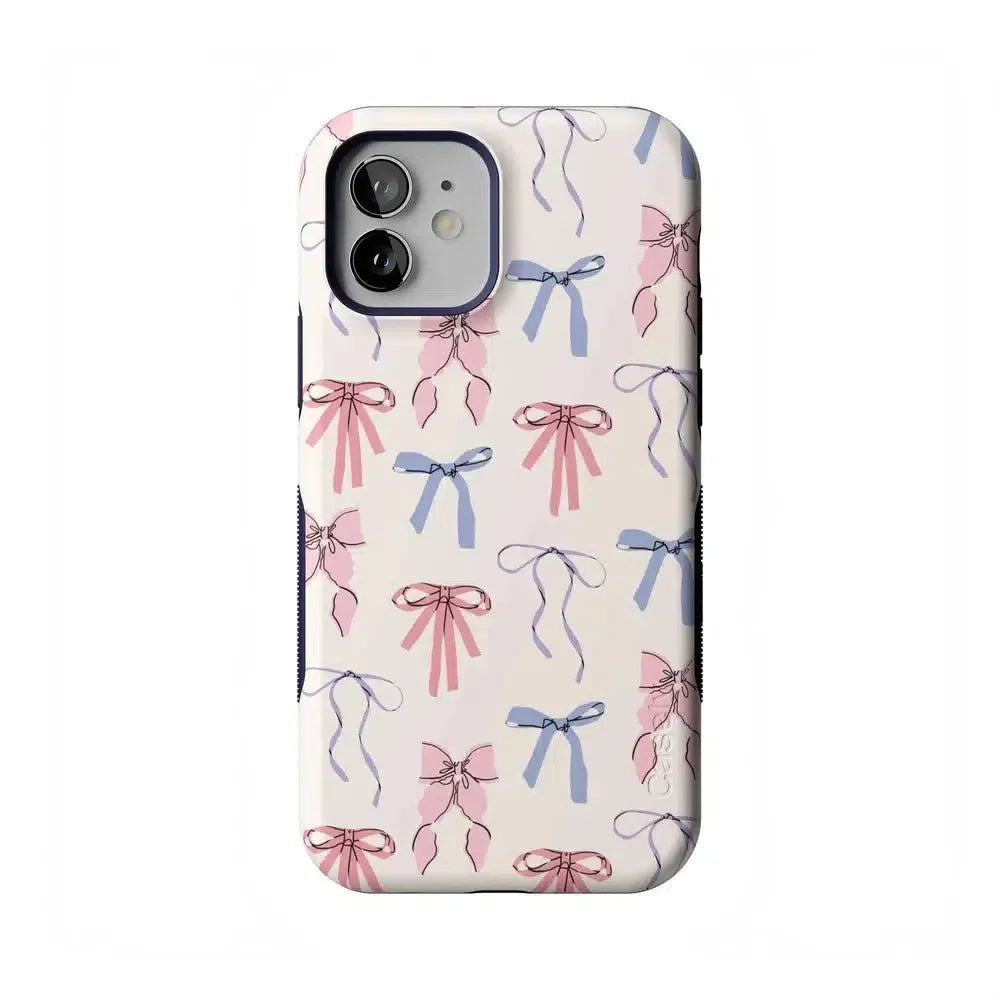 Coquette Girlie | Pastel Bows Case Phone Case Casetry Bold Flex + MagSafe® iPhone 12