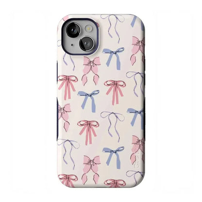 Coquette Girlie | Pastel Bows Case Phone Case Casetry Bold Flex + MagSafe® iPhone 14 Plus