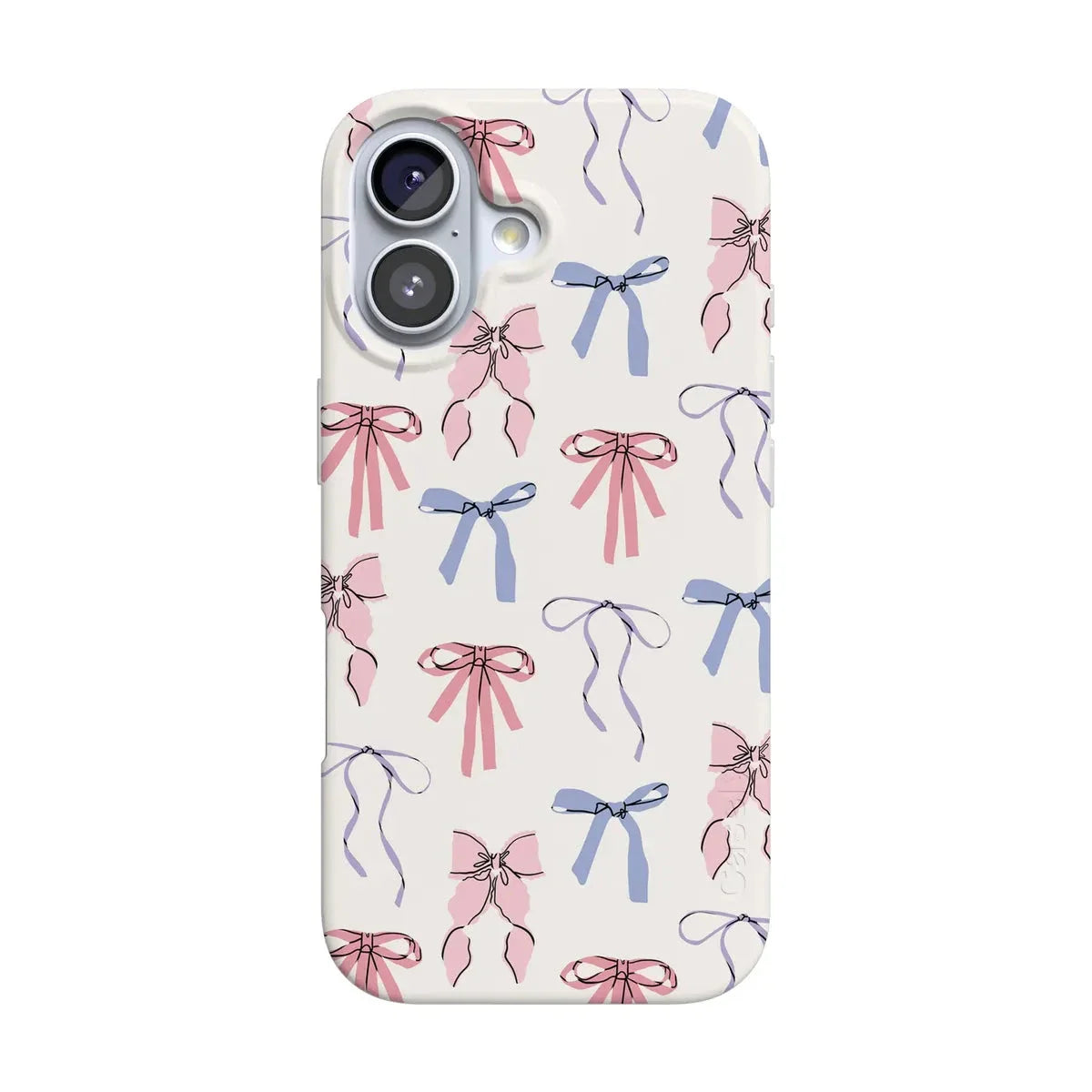 Coquette Girlie | Pastel Bows Case Phone Case Casetry Classic + MagSafe® iPhone 17