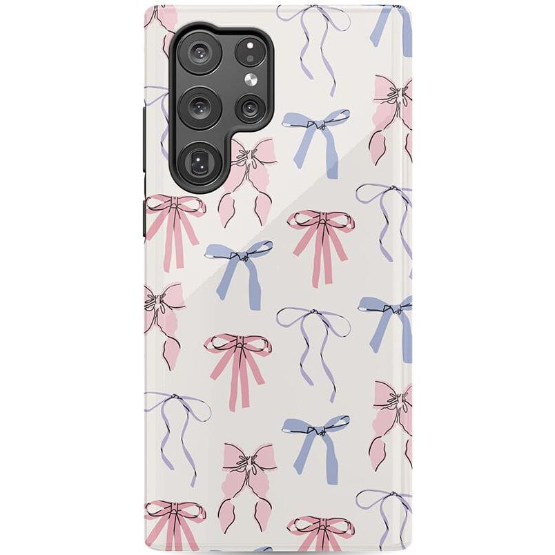 The Valentine's Collection | Pastel Bows Case Phone Case Casetry Essential Galaxy S23 Ultra