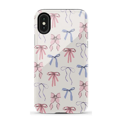 The Valentine's Collection | Pastel Bows Case Phone Case Casetry Essential iPhone XS Max