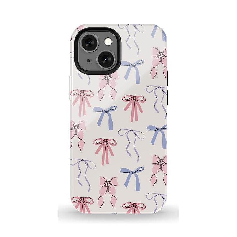 The Valentine's Collection | Pastel Bows Case Phone Case Casetry Essential + MagSafe® iPhone 13 Pro Max