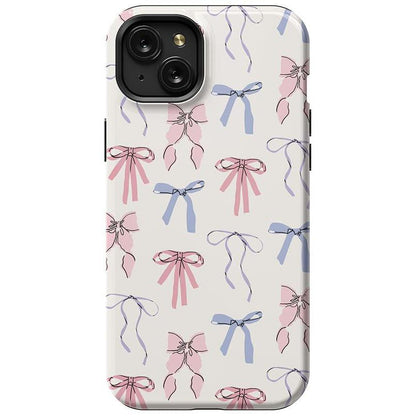 The Valentine's Collection | Pastel Bows Case Phone Case Casetry Essential + MagSafe® iPhone 14 Pro Max