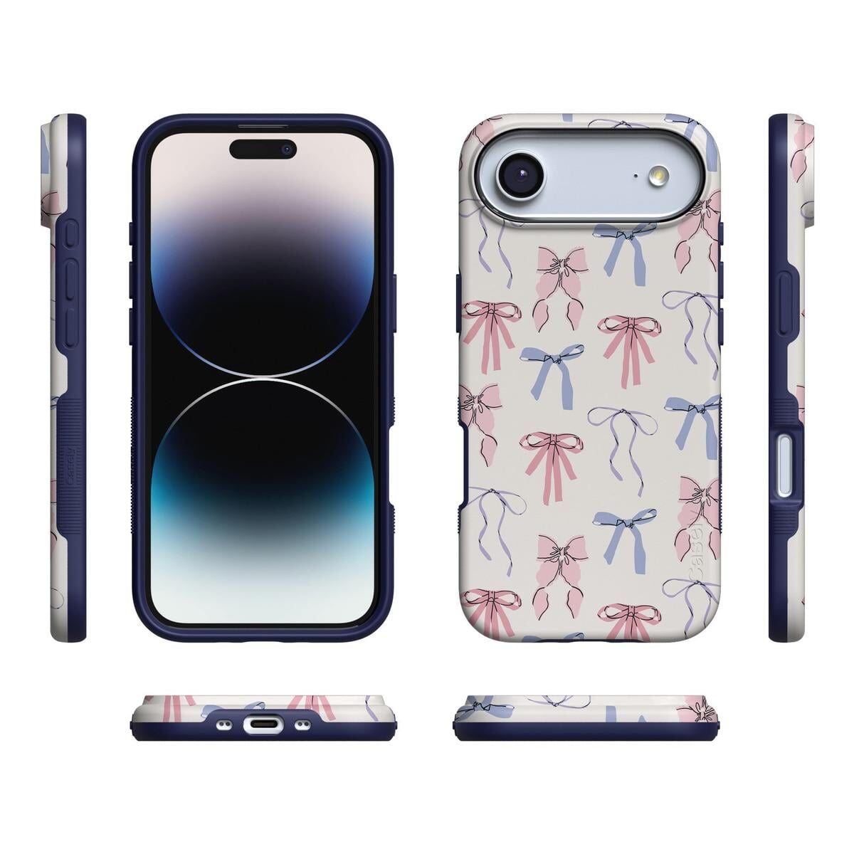 Coquette Girlie | Pastel Bows Case Phone Case Casetry