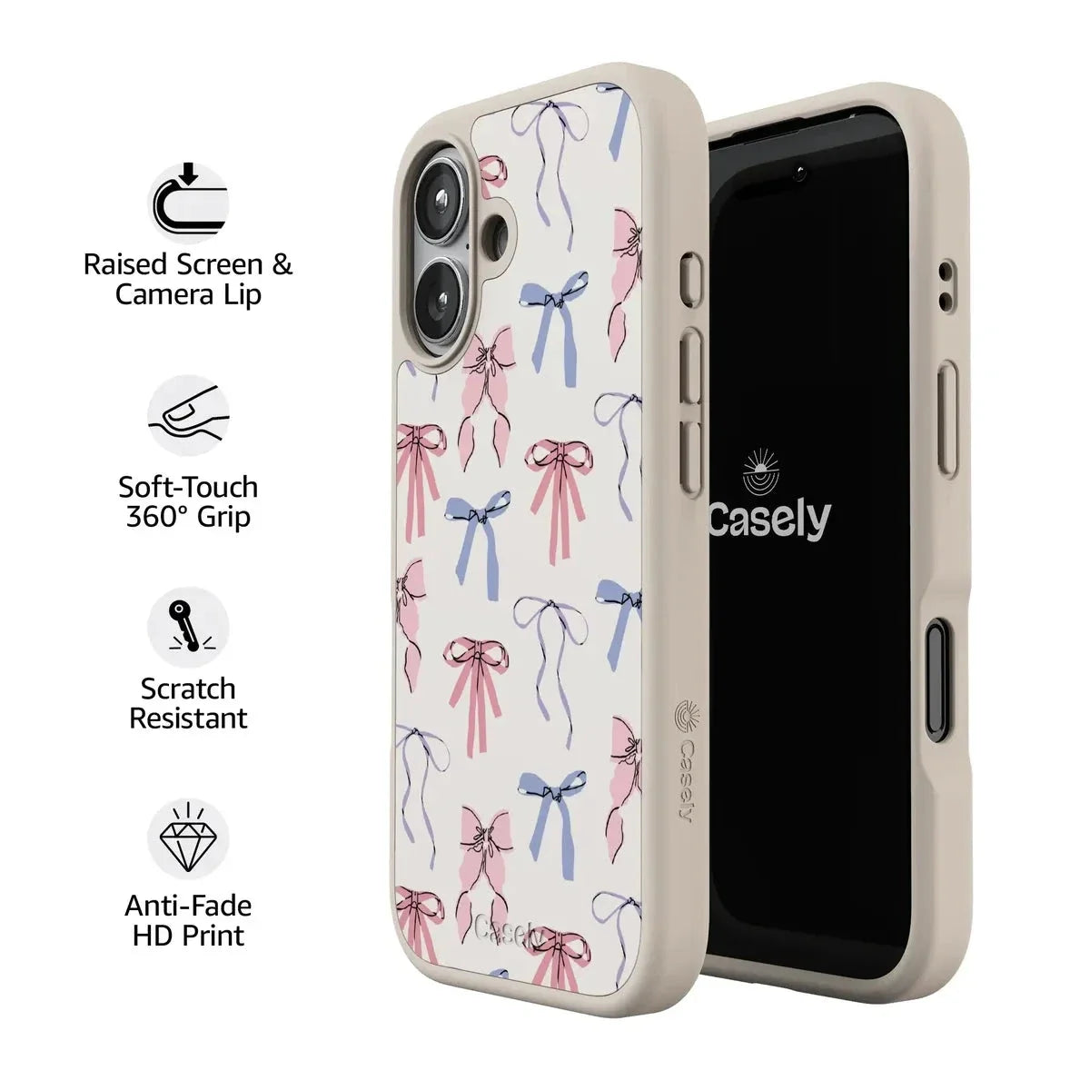 Coquette Girlie | Pastel Bows Case Phone Case get.casely