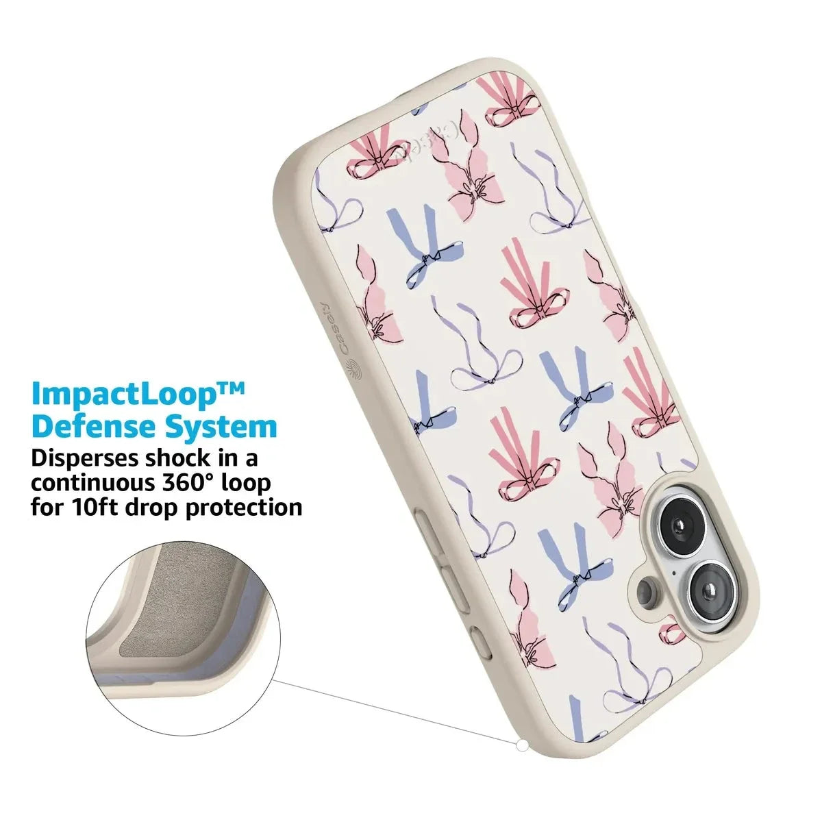 Coquette Girlie | Pastel Bows Case Phone Case get.casely