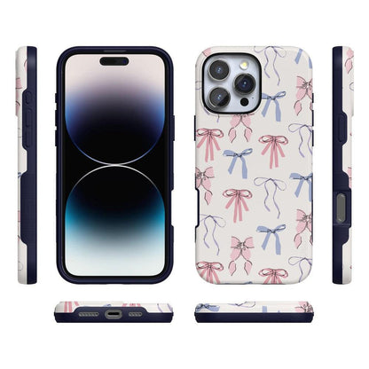 Coquette Girlie | Pastel Bows Case Phone Case Casetry